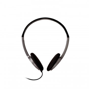 V7 HA310-2EP auricular Supraaural Diadema Negro, Plata