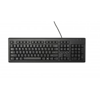 HP Teclado cableado Classic Wired Negro WZ972AAABE WZ972AAABE