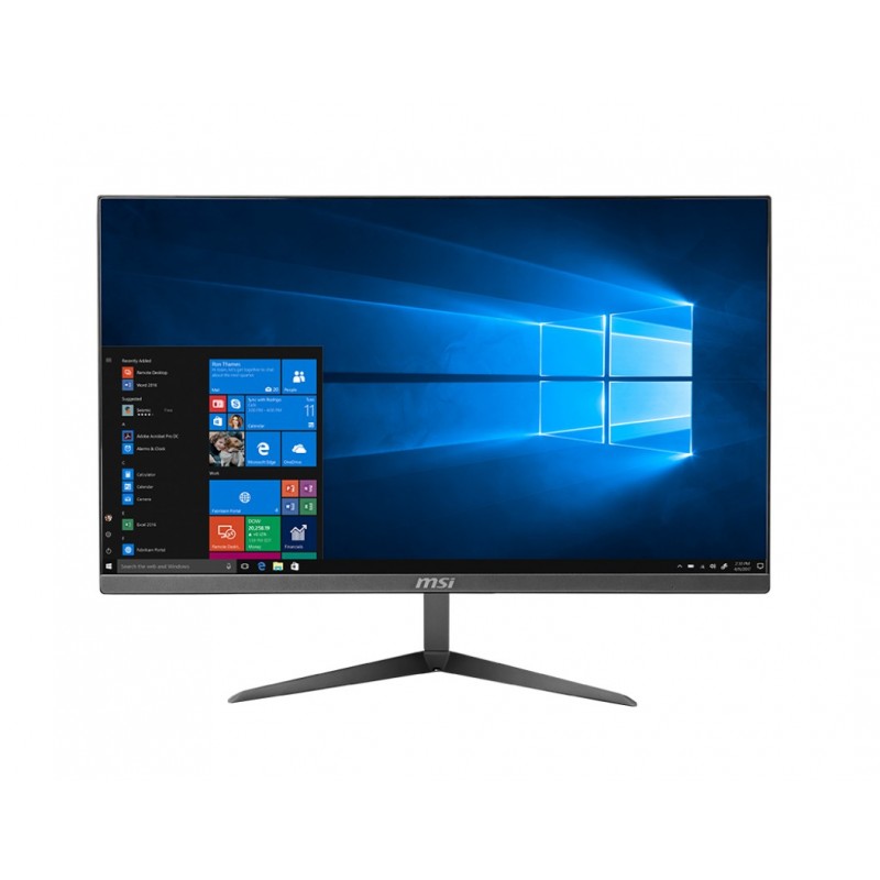 MSI Pro 24X 10M-014EU - 23.8" - 1920x1080 - Intel Core i3 - 8GB - 512GB SSD - Wi-Fi 5 - Negro - W10  9S6-AEC213-014