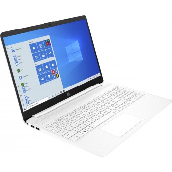HP 15s-eq0007ns Blanco - 15.6" - 1366x768 - AMD Ryzen 5 - 8GB - 256GB SSD - Wi-Fi 5 - W10 Home 13G29EA