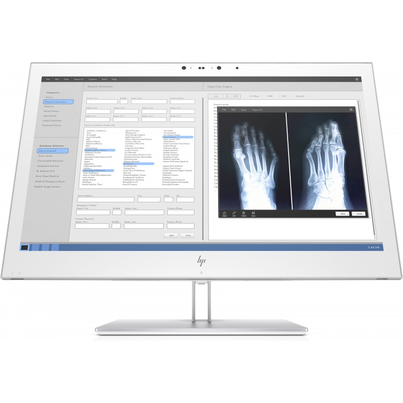 HP Healthcare Edition HC270cr - 27" - 2560x1440 - Quad HD LED - Blanco 1QW03AAABB