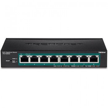 Trendnet TPE-TG82ES switch Gestionado Gigabit Ethernet (10 100 1000) Negro