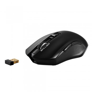 Sharkoon Skiller SGM3 ratón RF Wireless+USB Type-A Óptico 6000 DPI mano derecha 4044951021543
