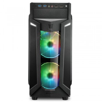 Sharkoon VG6-W RGB Midi Tower Negro 4044951026814