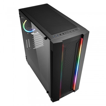 Sharkoon ELITE SHARK CA200M Midi Tower Negro 4044951027156