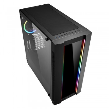 Sharkoon ELITE SHARK CA200G Midi Tower Negro 4044951027163