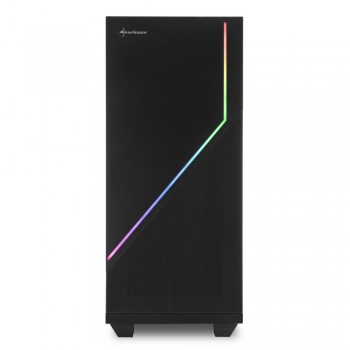Sharkoon RGB FLOW Midi Tower Negro 4044951028146