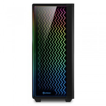 Sharkoon RGB LIT 200 Midi Tower Negro 4044951028160