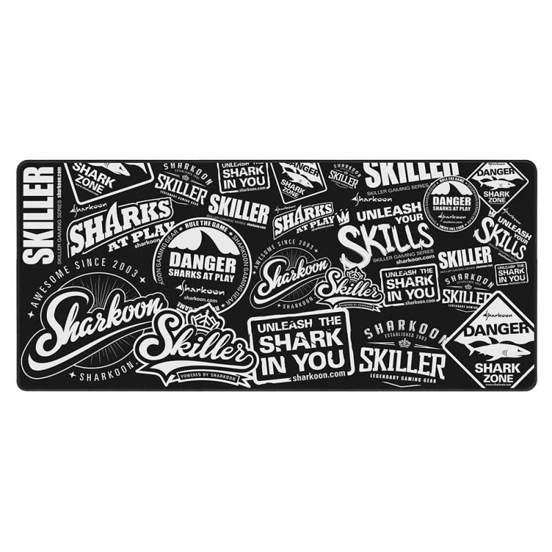 Sharkoon SKILLER SGP2 XXL Negro Alfombrilla de ratón para juegos 4044951028429