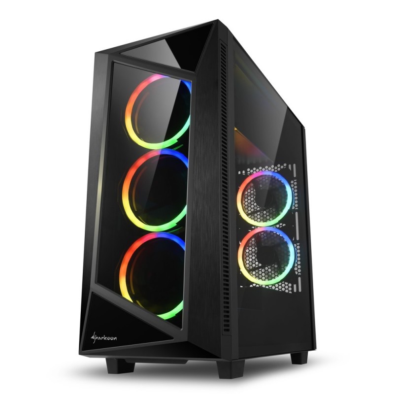 Sharkoon REV200 Midi Tower Negro 4044951028498