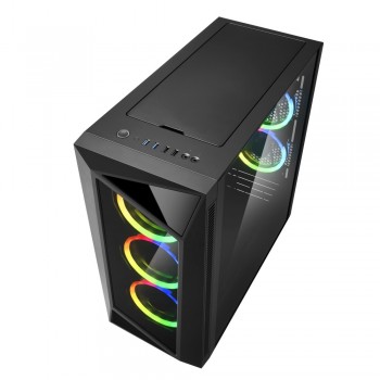 Sharkoon REV200 Midi Tower Negro 4044951028498