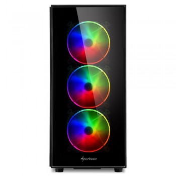 Sharkoon TG5 Pro RGB Midi Tower Negro 4044951029105