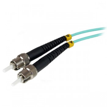 StarTech.com A50FBSTST1 cable de fibra optica 1 m OM3 ST Turquesa