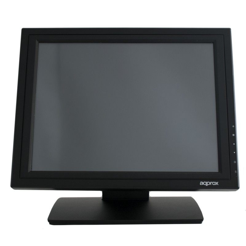 Approx appMT15W5 monitor pantalla táctil 38,1 cm (15") 1024 x 768 Pixeles Negro Multi-touch Mesa