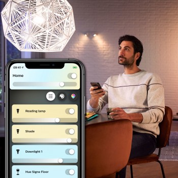 Philips Hue White Ambiance - Pack 2 bombillas E27 - Luz blanca de cálida a fría 8718699673369