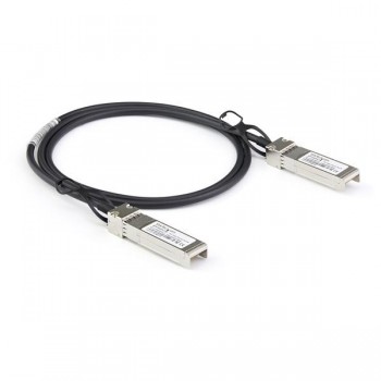 StarTech.com Cable Twinax SFP+, con conexión directa, compatible con el modelo DAC-SFP-10G-1M de Del DACSFP10G1M