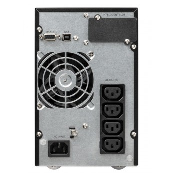 Eaton 9E 1000i - UPS - Doble conversión (en línea) 1000 VA 800 W 4 salidas AC 9E1000I