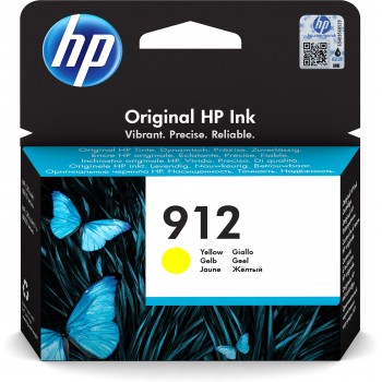 HP 912 cartucho de tinta Original Amarillo 1 pieza(s) 3YL79AE