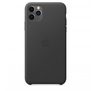 Funda Apple para iPhone 11 Pro Max -  Cuero Negro MX0E2ZM A