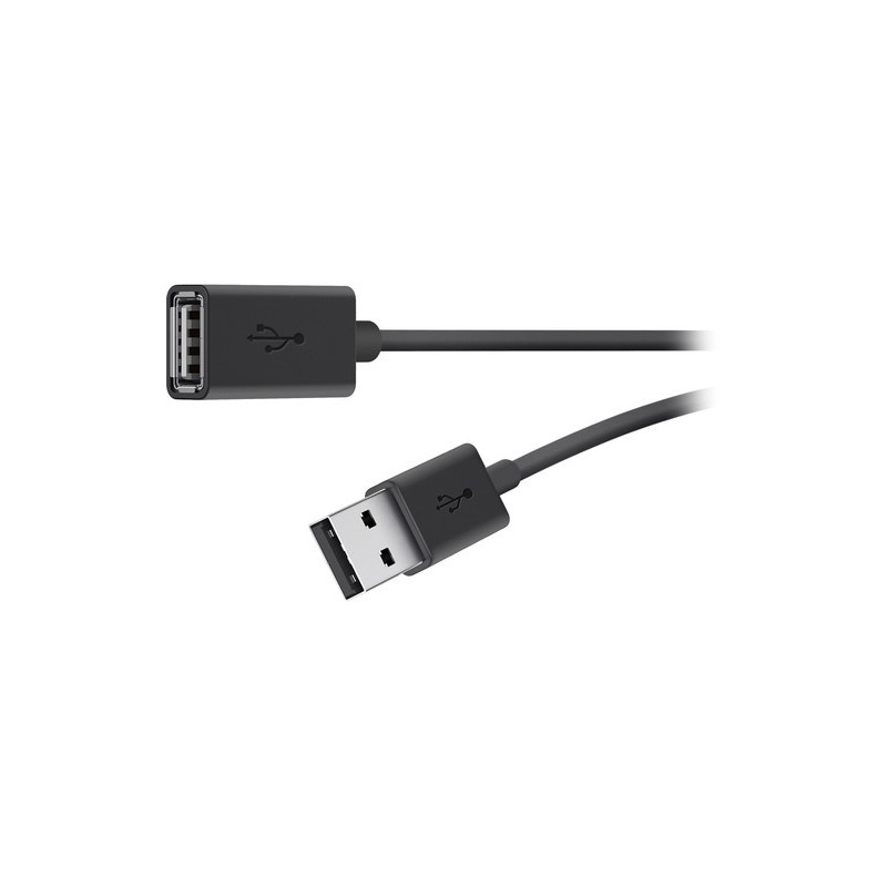 Belkin USB 2.0 A M F 3m cable USB USB A Negro F3U153BT3M