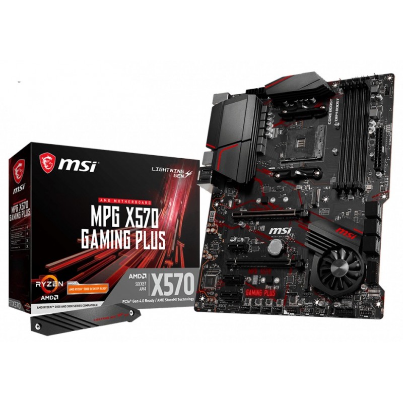 MSI MPG X570 Gaming Plus - AM4 - ATX - AMD X570 911-7C37-004