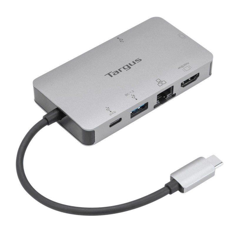Targus DOCK419 Alámbrico USB 3.2 Gen 1 (3.1 Gen 1) Type-C Gris DOCK419EUZ
