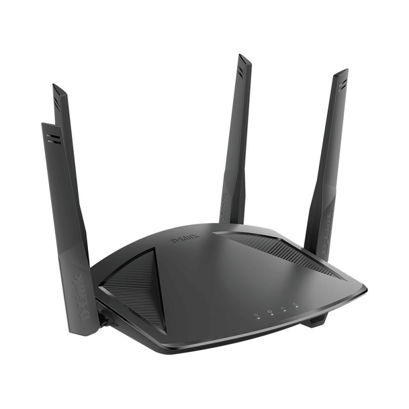 D-Link DIR-X1860 - Doble banda (2,4 GHz   5 GHz) - Gigabit Ethernet - Negro