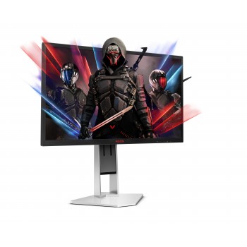 AOC Gaming AG251FZ2E - 24.5" - 1920x1080 - Full HD LCD - Negro, Rojo, Blanco