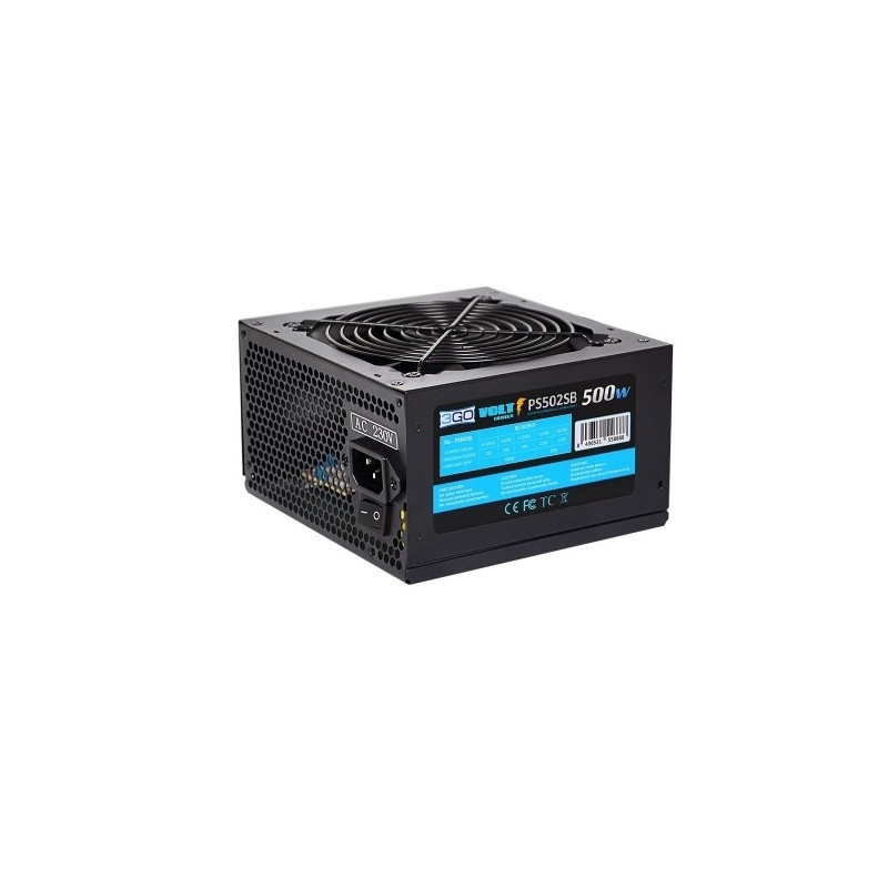 3GO PS502SB - 500 W - ATX - Negro