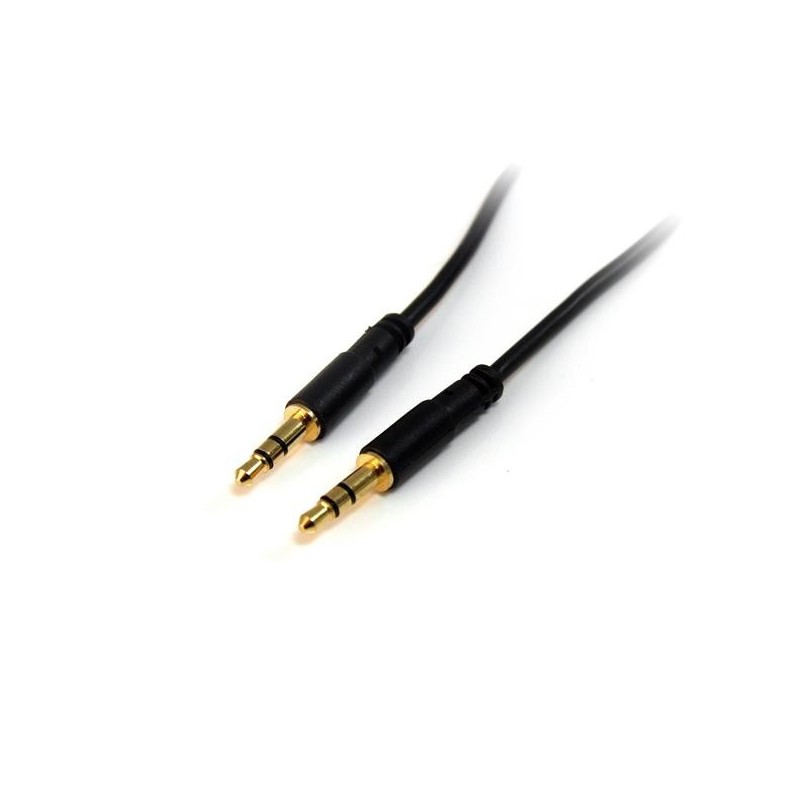 StarTech.com MU15MMS cable de audio 4,6 m 3,5mm Negro