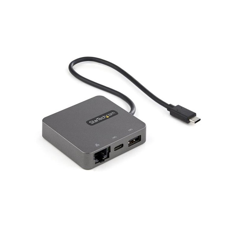 StarTech.com DKT31CHVL - USB 3.2 Gen 2 (3.1 Gen 2) Type-C Negro, Plata