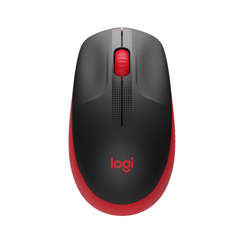 Logitech M190 Negro   Rojo 910-005908