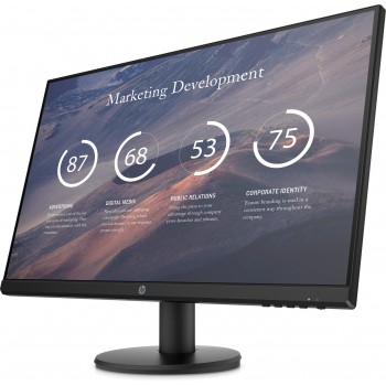HP P27v G4 - 27" - 1920x1080 - Full HD LCD - Negro 9TT20AAABB