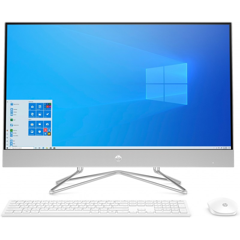 HP 27-dp0063ns - 27" - 1920x1080 - Intel Core i5 - 16GB - 512GB SSD - Wi-Fi 5 - Plata - W10 Home 14N61EA