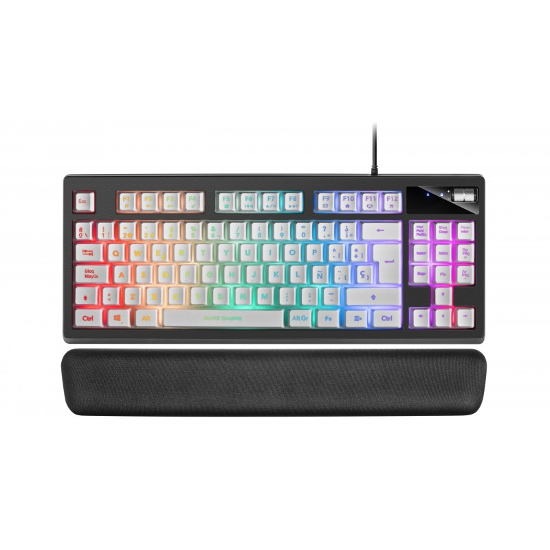 Mars Gaming MKAXWES - Español - Negro, Blanco