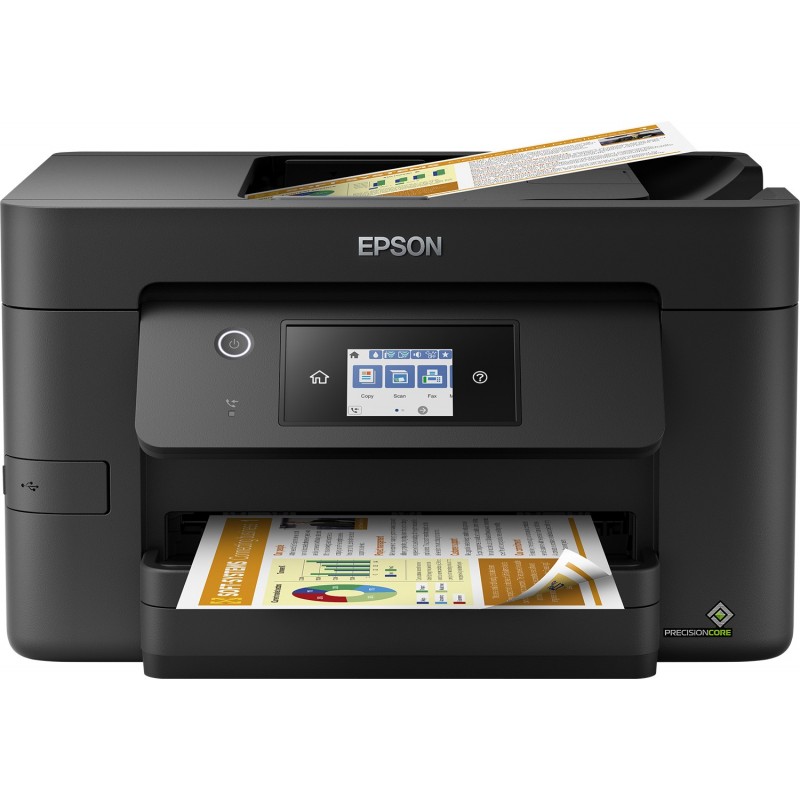 Epson WorkForce Pro WF‑3825DWF Inyección de tinta 4800 x 2400 DPI 21 ppm A4 Wifi C11CJ07404