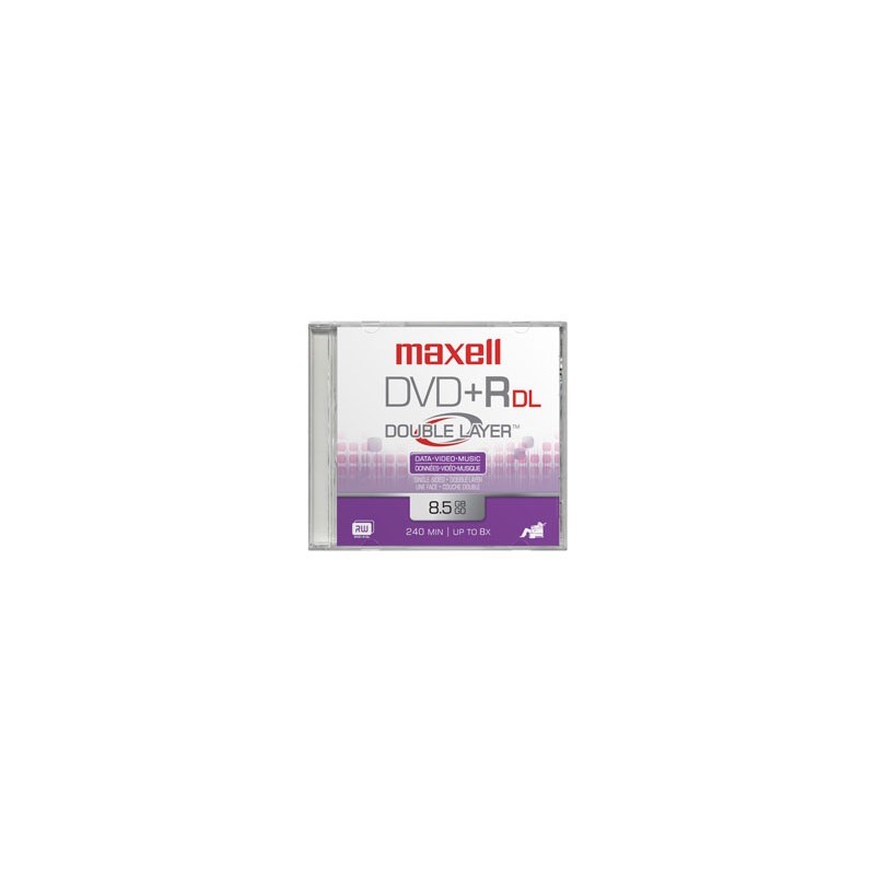 Maxell DVD+R DL 10 Pack 8,5 GB DVD+R 8,5 SP10 DOBLE
