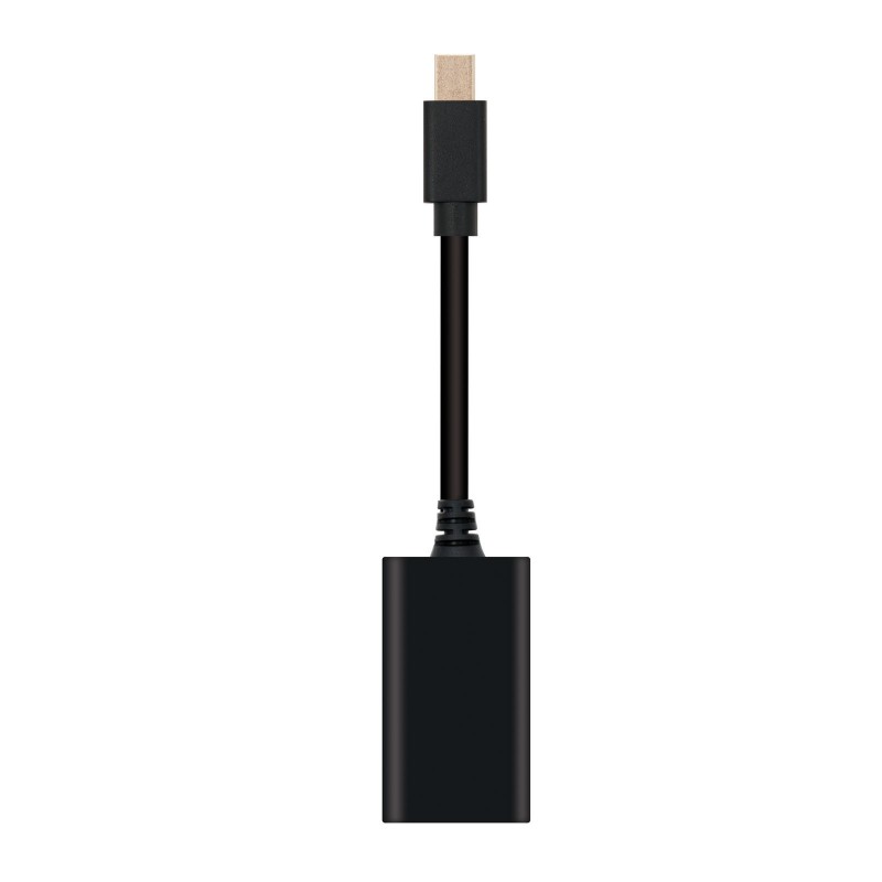 Nanocable CONVERSOR MINI DP A SVGA MINI DP M-SVGA H NEGRO 15 CM 10.16.0102