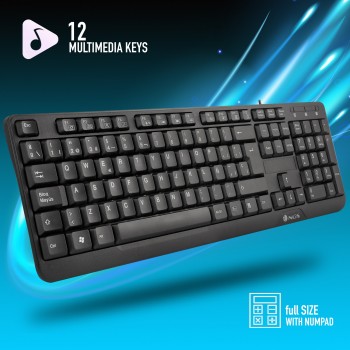 NGS FUNKYV3 - QWERTY - Español - Negro