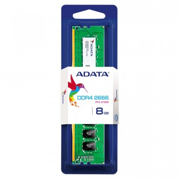 ADATA Premier 8GB - 1 x 8 GB DDR4 2666 MHz AD4U2666W8G19-S