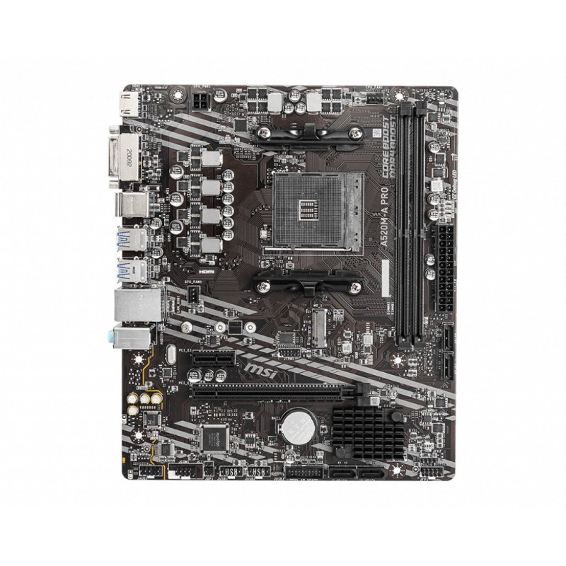 MSI A520M-A PRO  - AM4 - Matx - A520 911-7C96-001