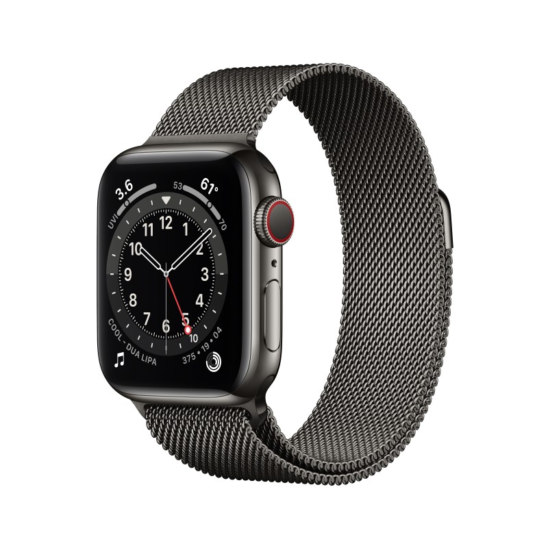 Apple Watch Series 6 - 40mm - Cellular - Color Grafito con correa Grafito Milanese loop M06Y3TY A