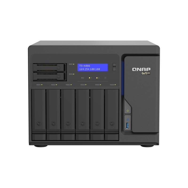 QNAP TS-h886-D1622 NAS TS-H886-D1622-16G