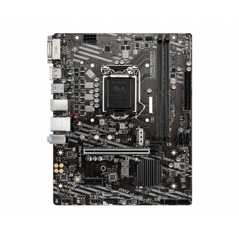 MSI H410M-PRO - LGA 1200 - micro ATX - Intel H410 911-7C89-008