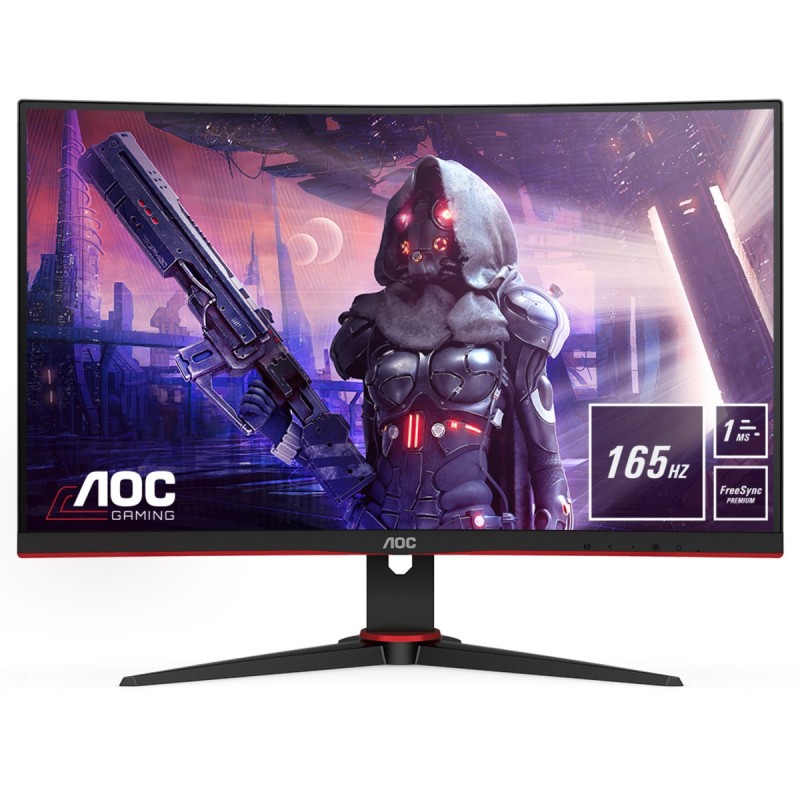 AOC C27G2AE - 27" - 1920x1080 - Full HD - Negro, Rojo C27G2AE BK