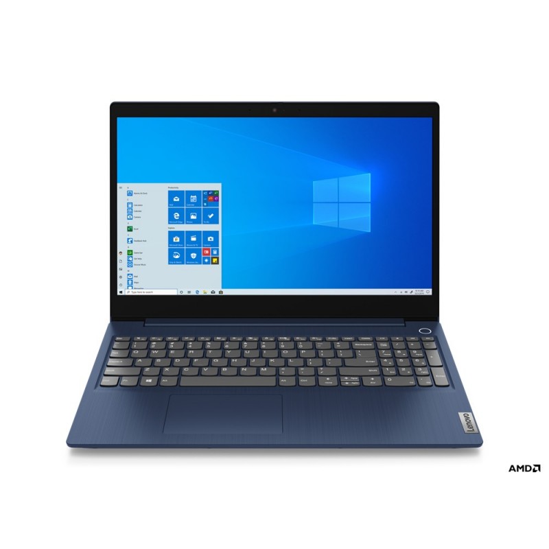 Lenovo IdeaPad 3 Azul - 15.6" - AMD 3000 - 4GB - 128GB SSD - Wi-Fi 5 -  81W100FNSP