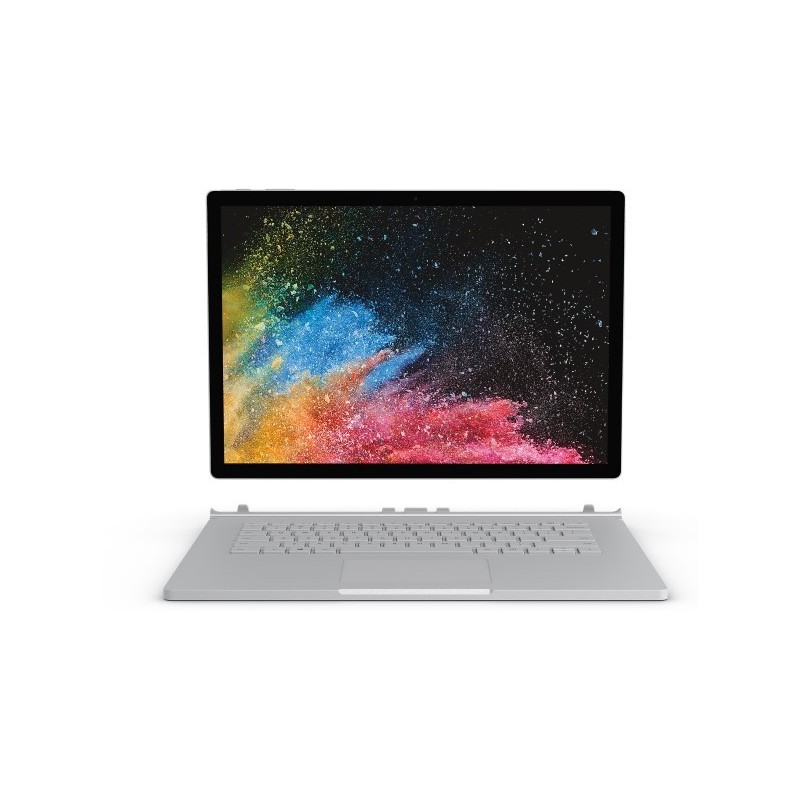 Microsoft Surface Book 2 Híbrido (2-en-1) Plata - 13.5" Táctil - Intel Core i7 - 16GB - 512GB SSD -  HNL-00017