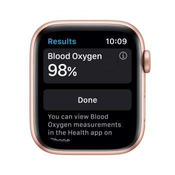 Apple Watch Series 6 GPS + Cellular 44mm en color Aluminio Oro con Correa deportiva Rosa arena MG2D3TY A