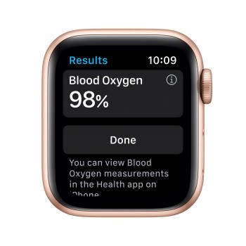 Apple Watch Series 6 GPS + Cellular 40mm en color Aluminio Oro con Correa deportiva Rosa arena M06N3TY A