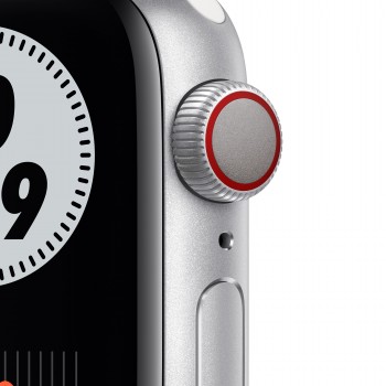Apple Watch Nike Series 6 GPS + Cellular 40mm en color Aluminio Plata con Correa Nike deportiva Plat M07C3TY A